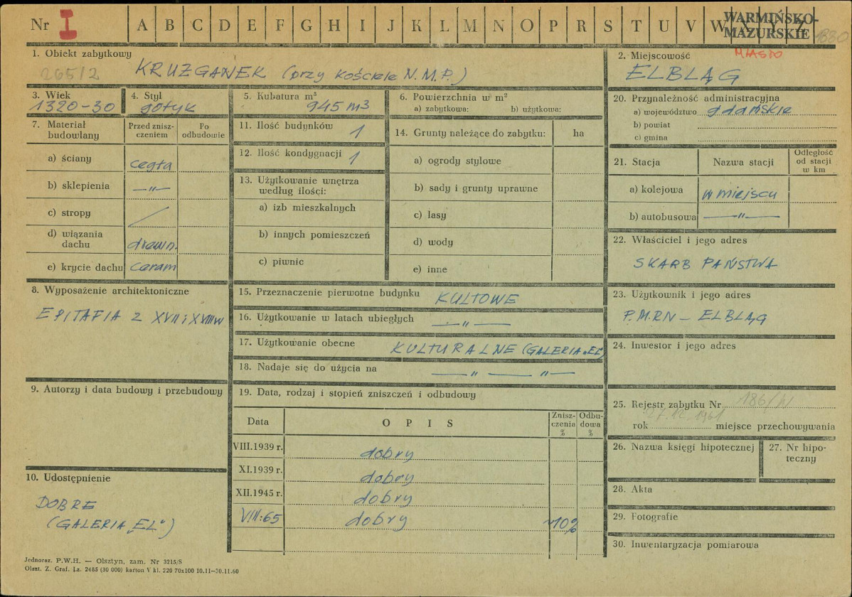 Karta zielona, skan nr 1