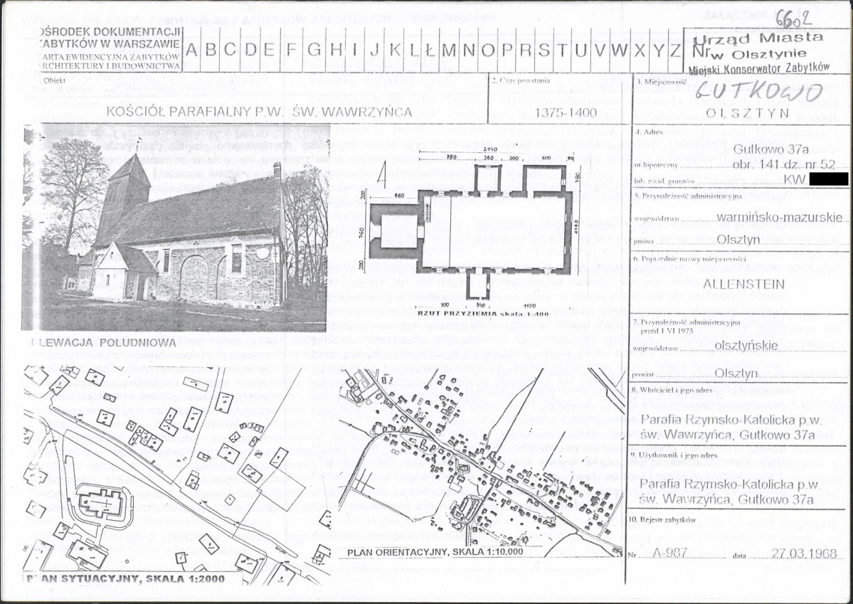 KB - Karta biała, skan nr 1
