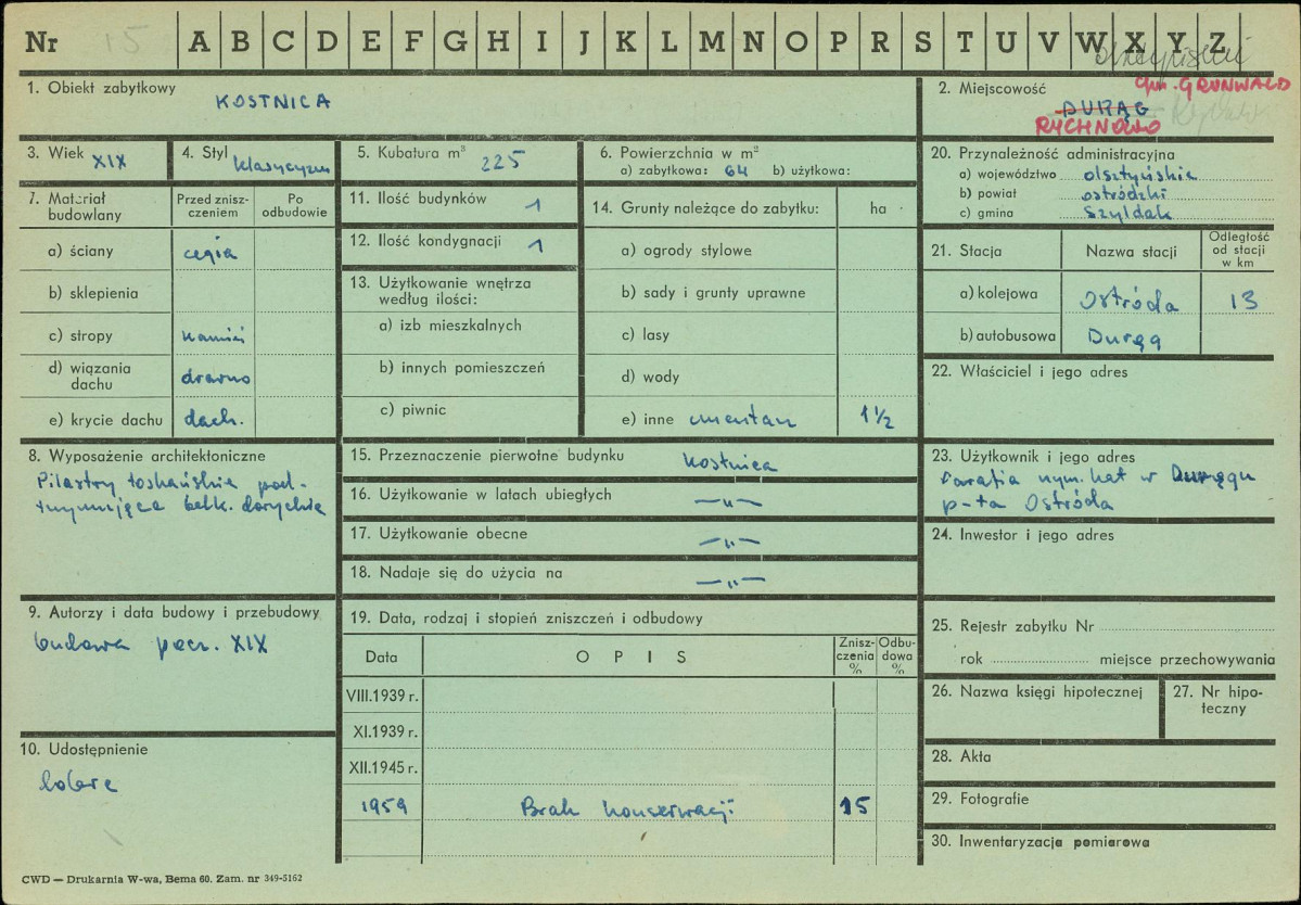 Karta zielona, skan nr 1