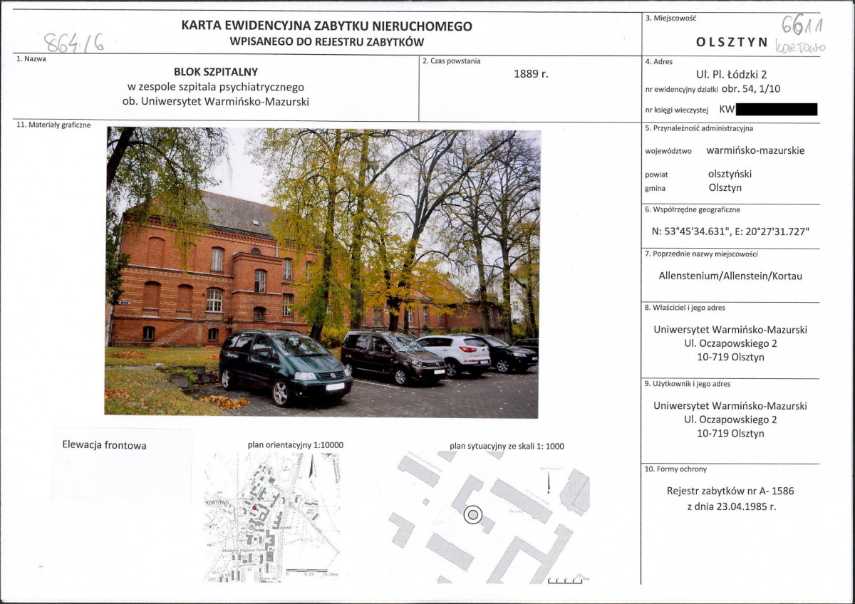 KB - Karta biała, skan nr 1