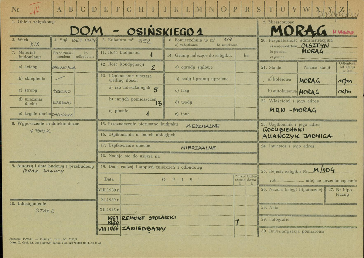 Karta zielona, skan nr 1