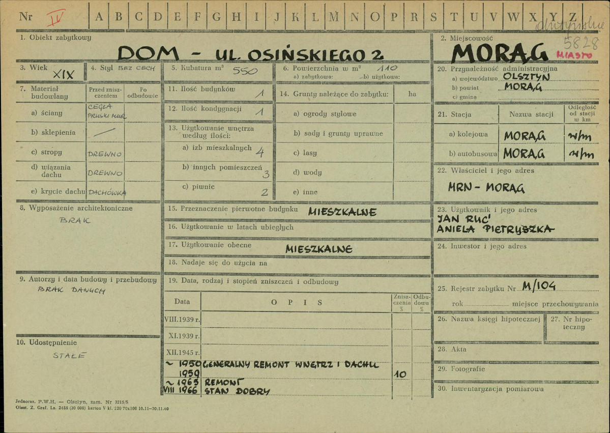 Karta zielona, skan nr 1