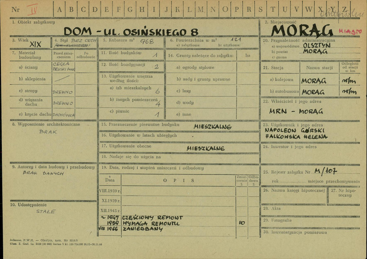 Karta zielona, skan nr 1