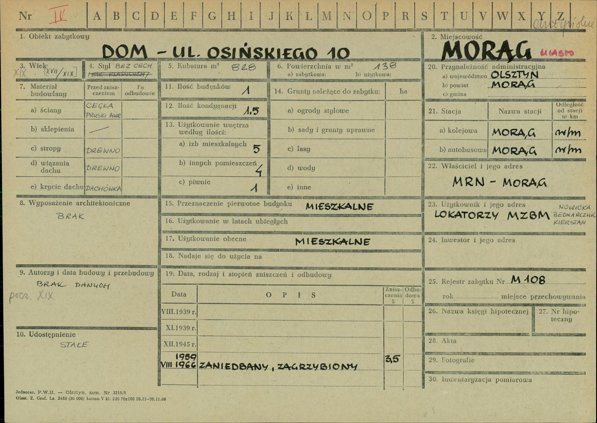 KZ - Karta zielona, skan nr 1