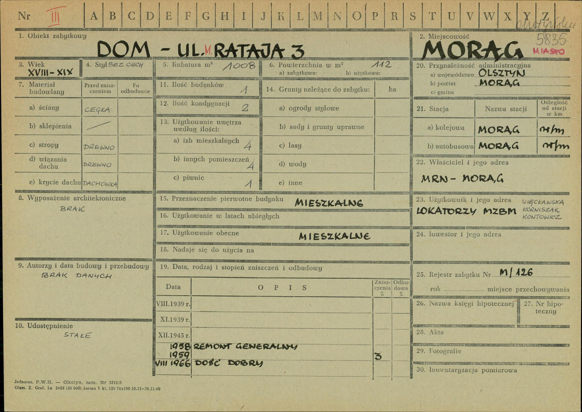 Karta zielona, skan nr 1