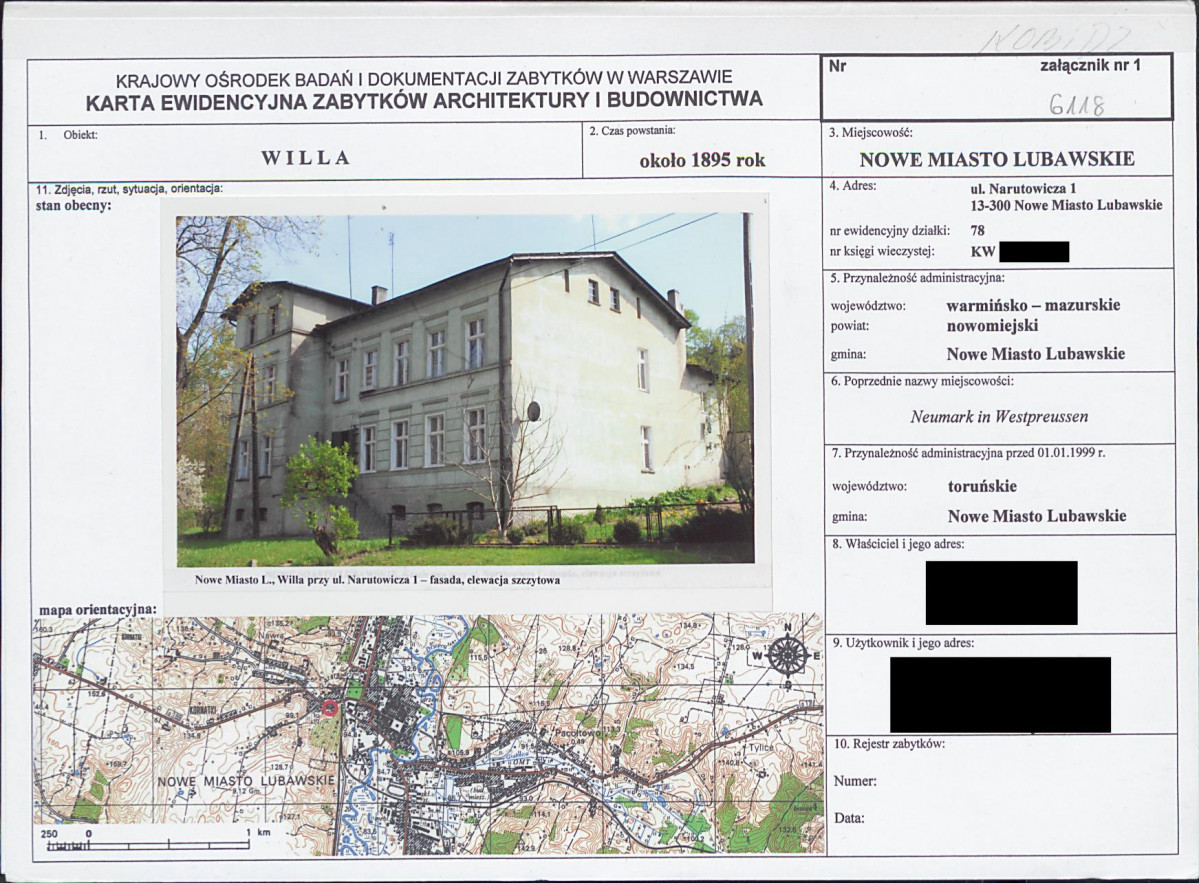 KB - Karta biała, skan nr 1