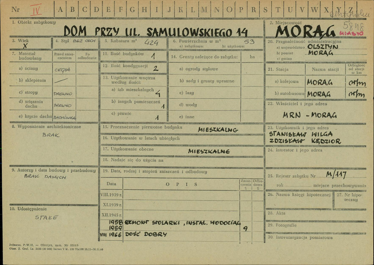 Karta zielona, skan nr 1