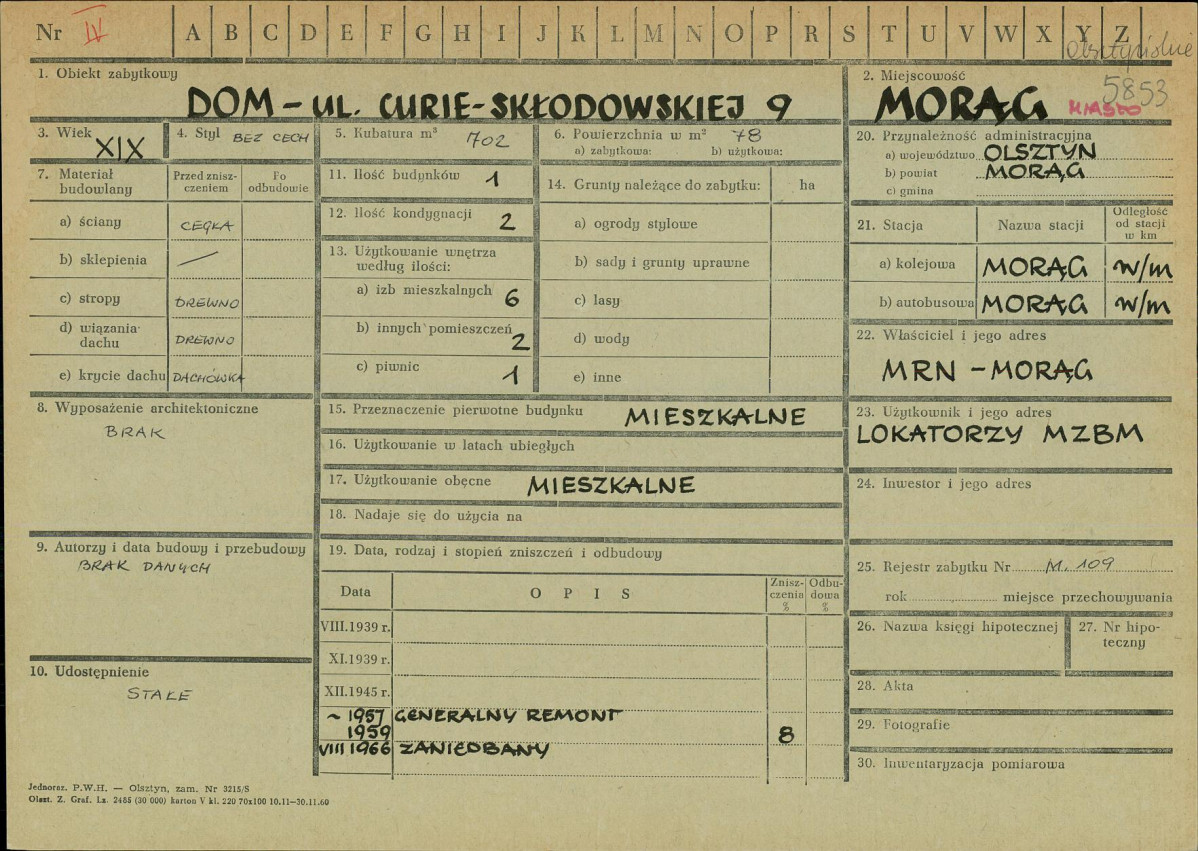 Karta zielona, skan nr 1