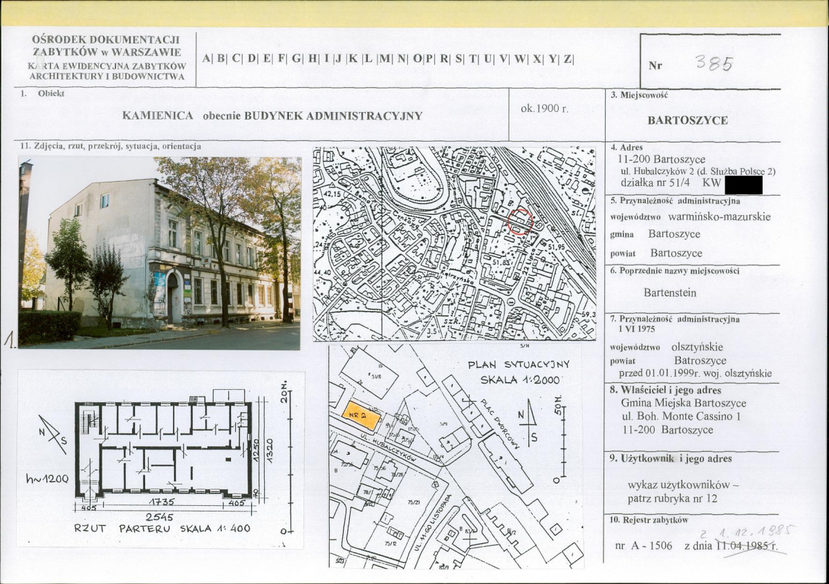 KB - Karta biała, skan nr 1