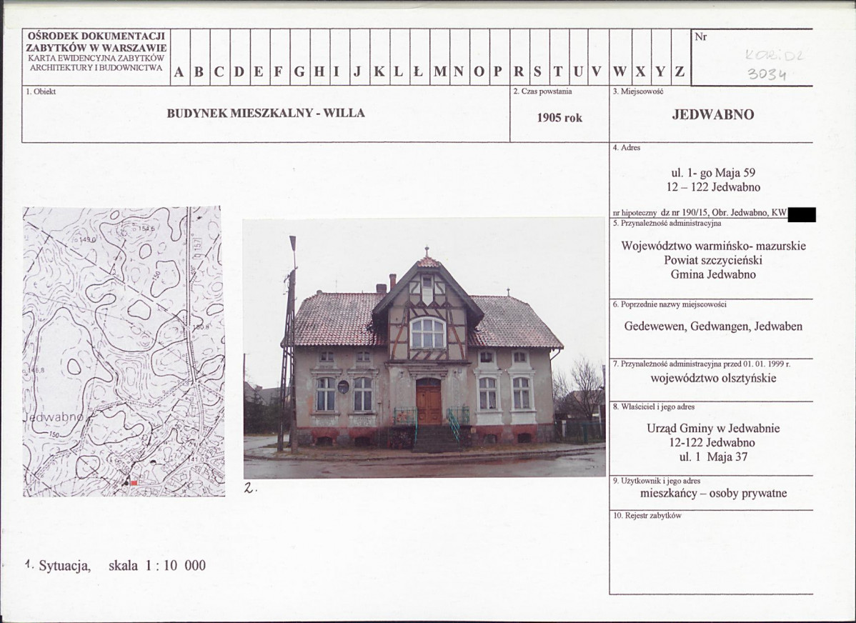 KB - Karta biała, skan nr 1