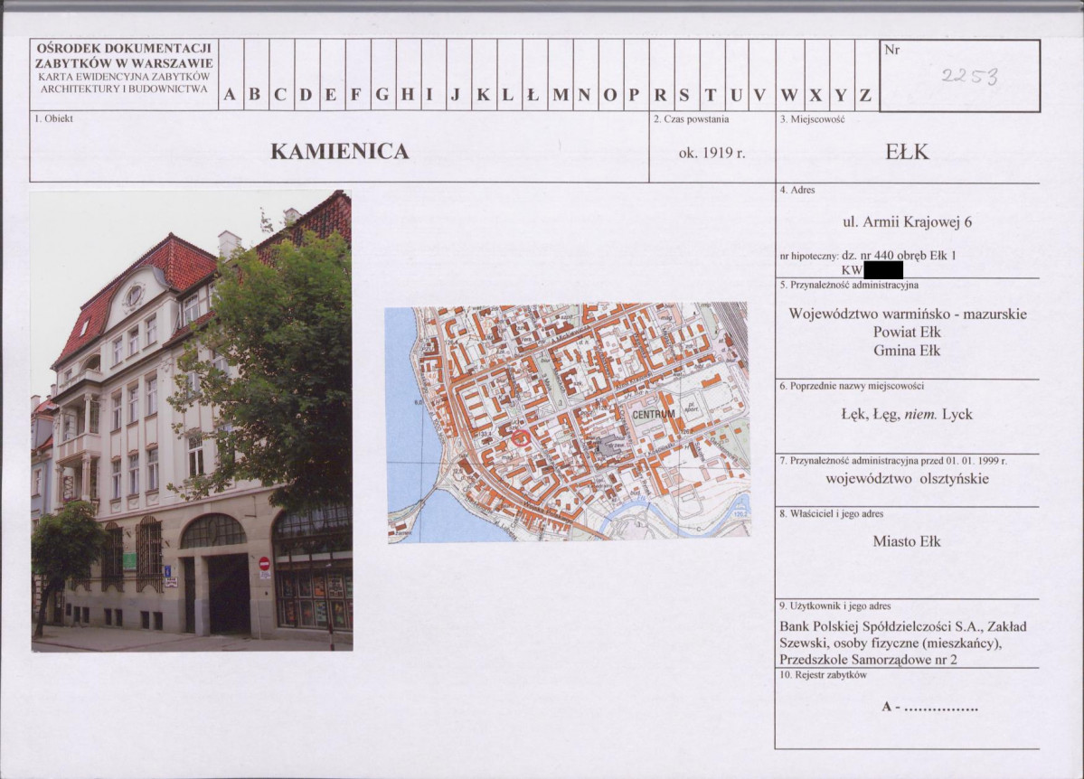 KB - Karta biała, skan nr 1