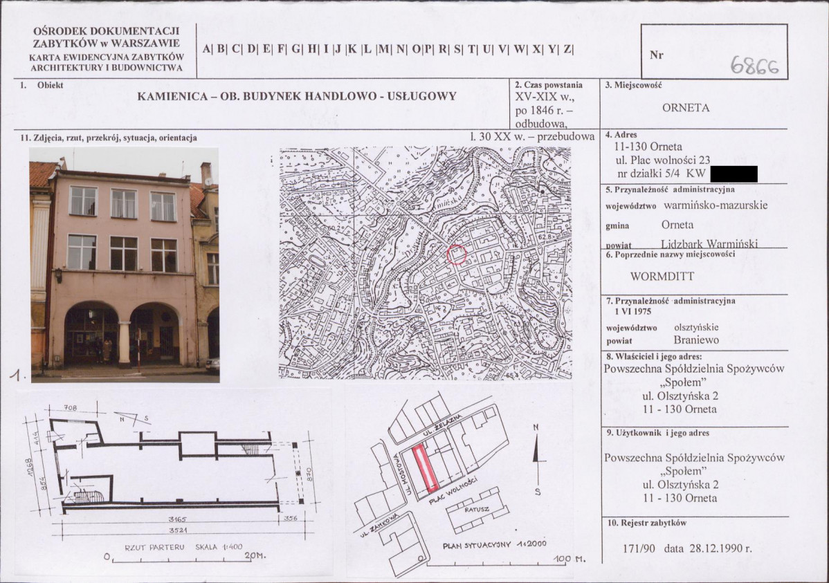 KB - Karta biała, skan nr 1