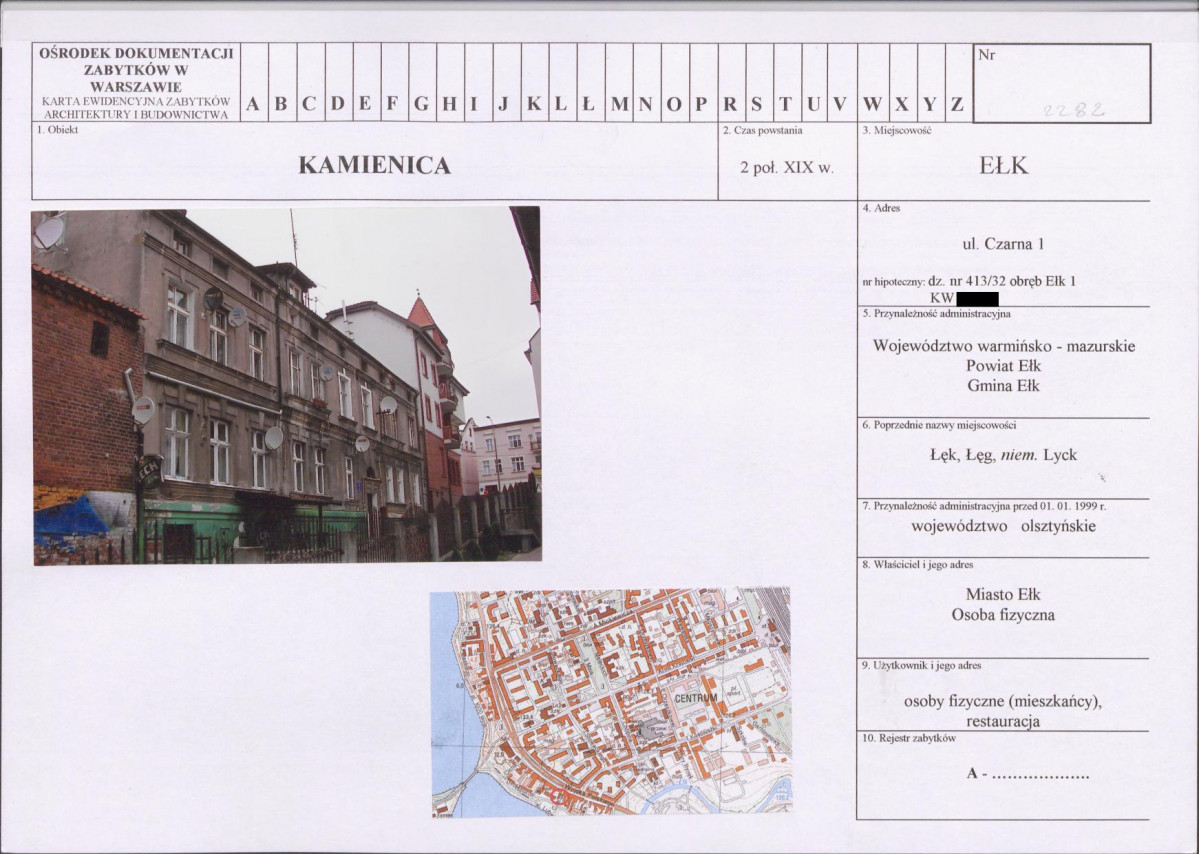KB - Karta biała, skan nr 1