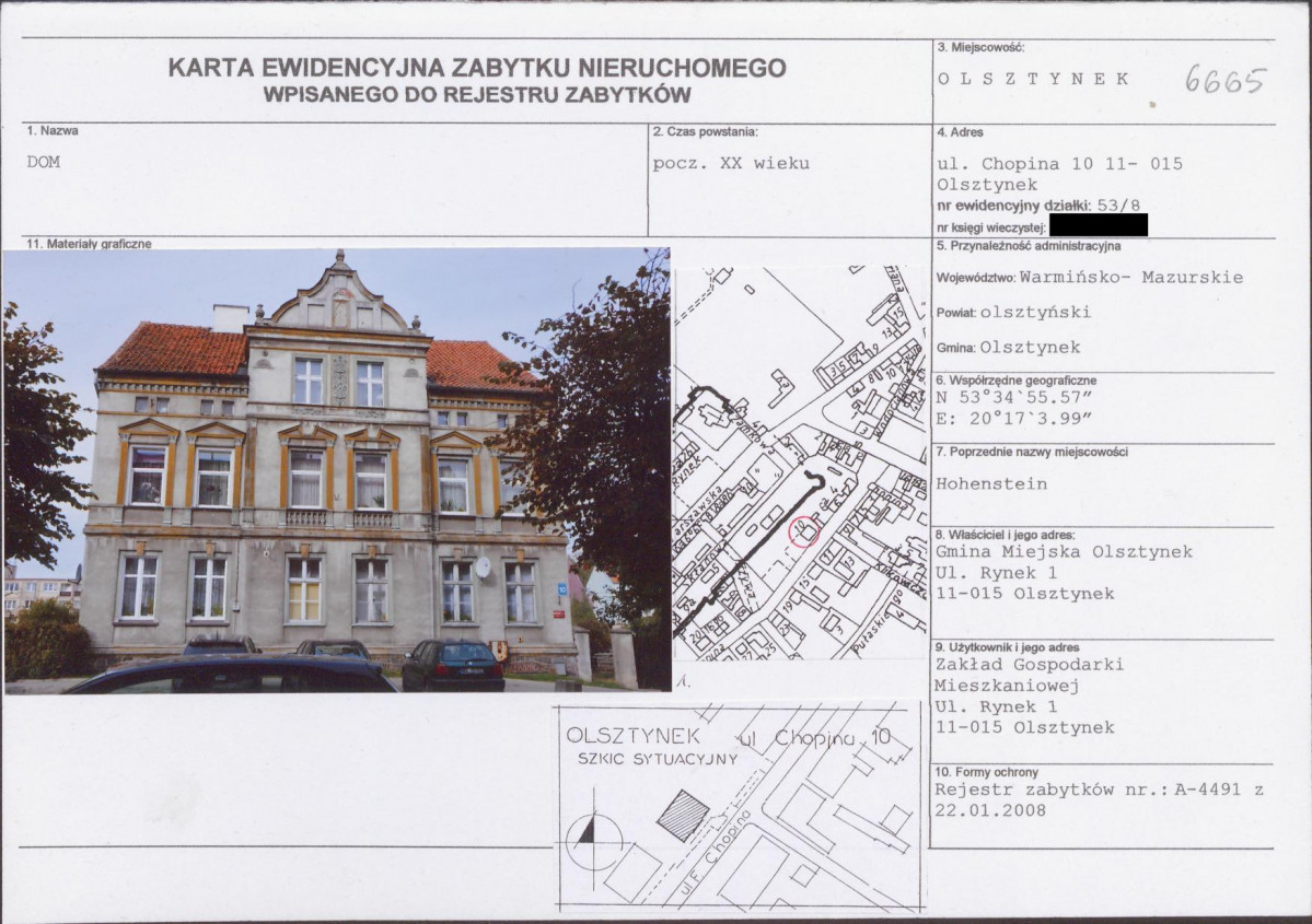 KB - Karta biała, skan nr 1