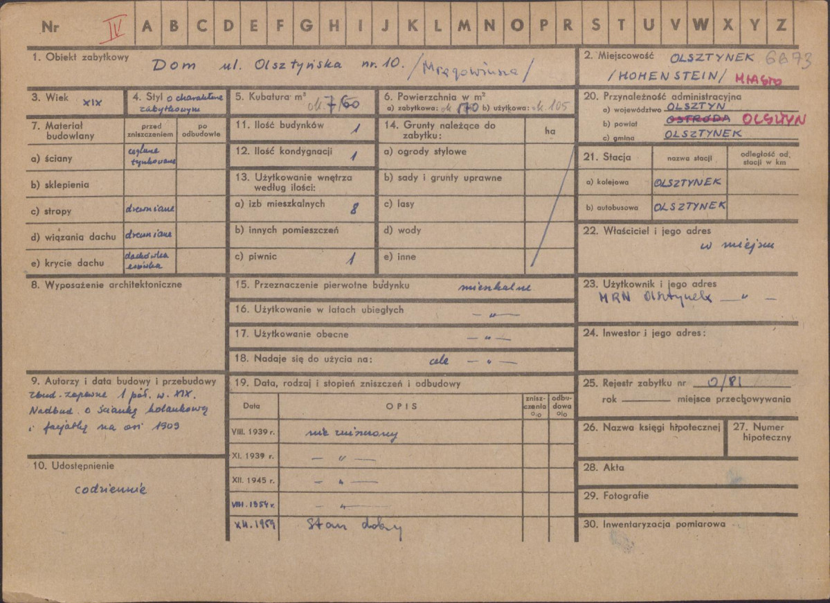 Karta zielona, skan nr 1