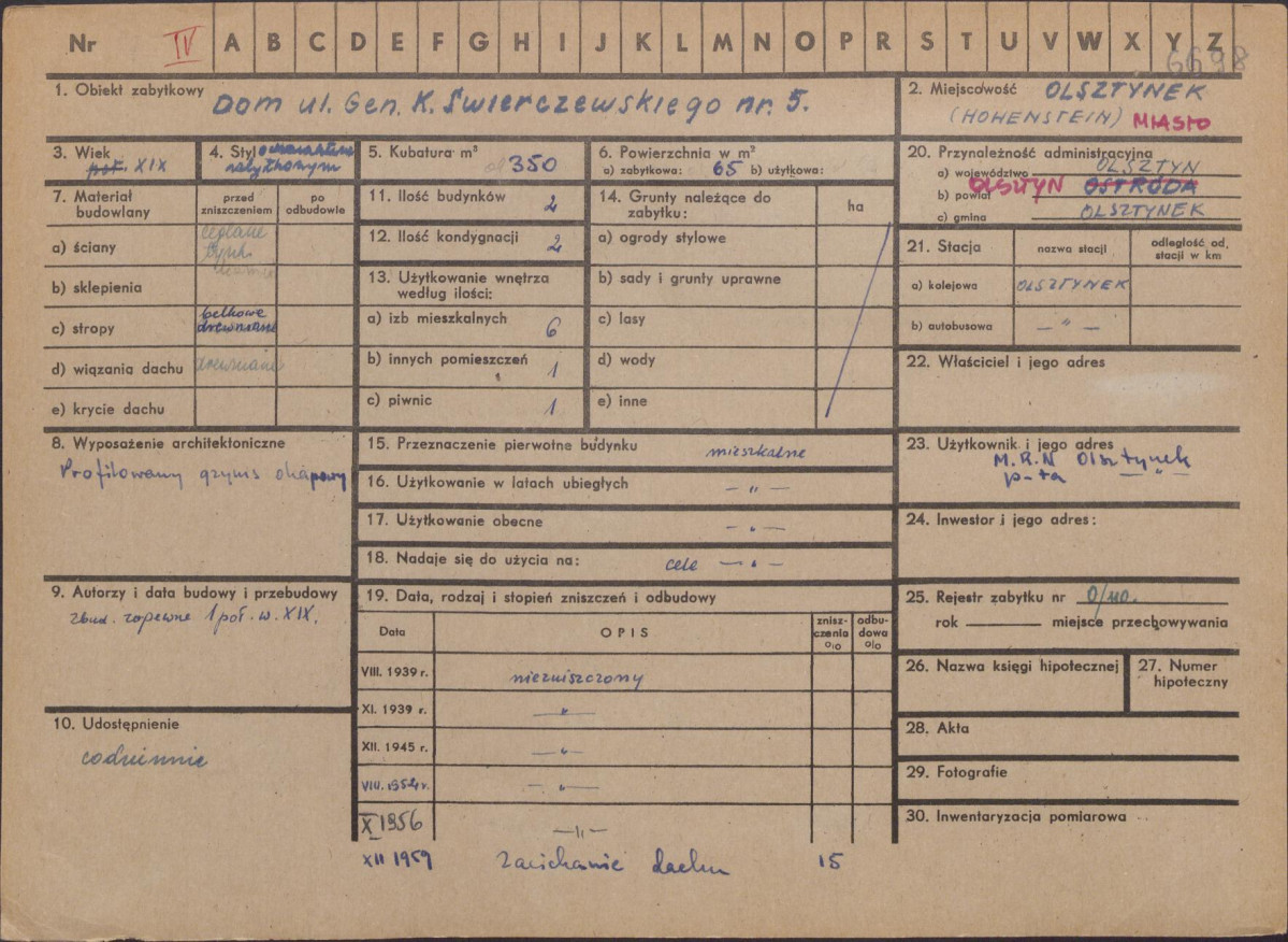 Karta zielona, skan nr 1