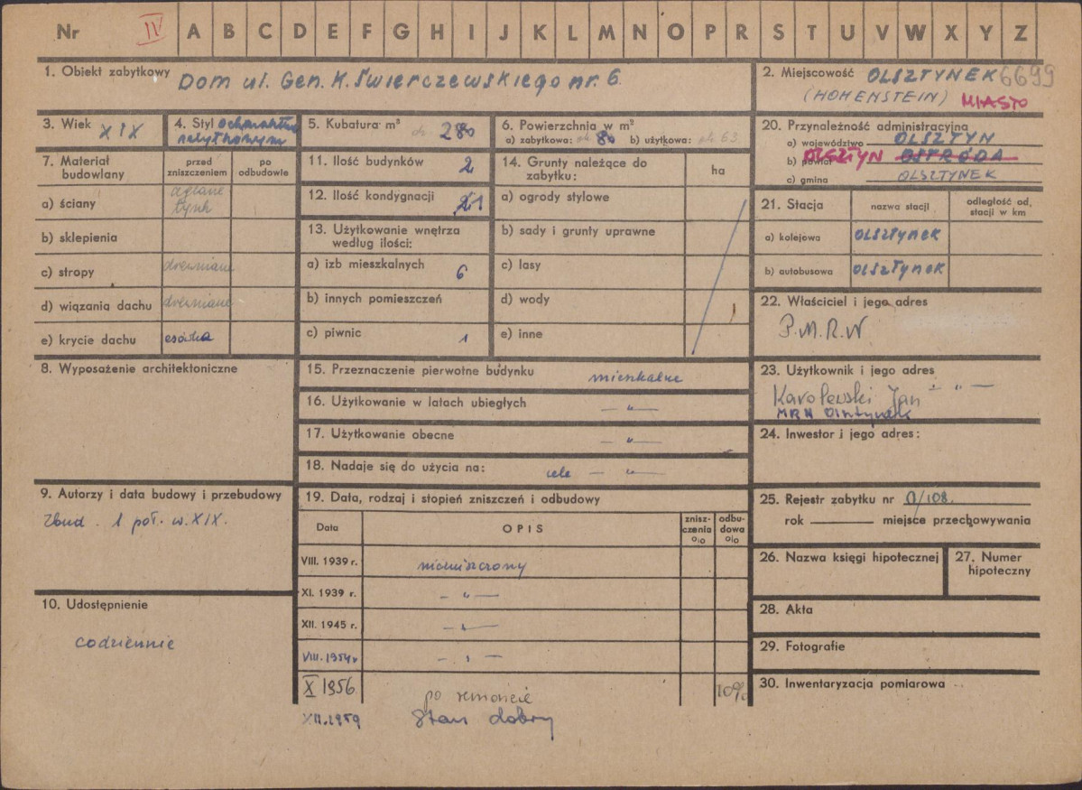 Karta zielona, skan nr 1