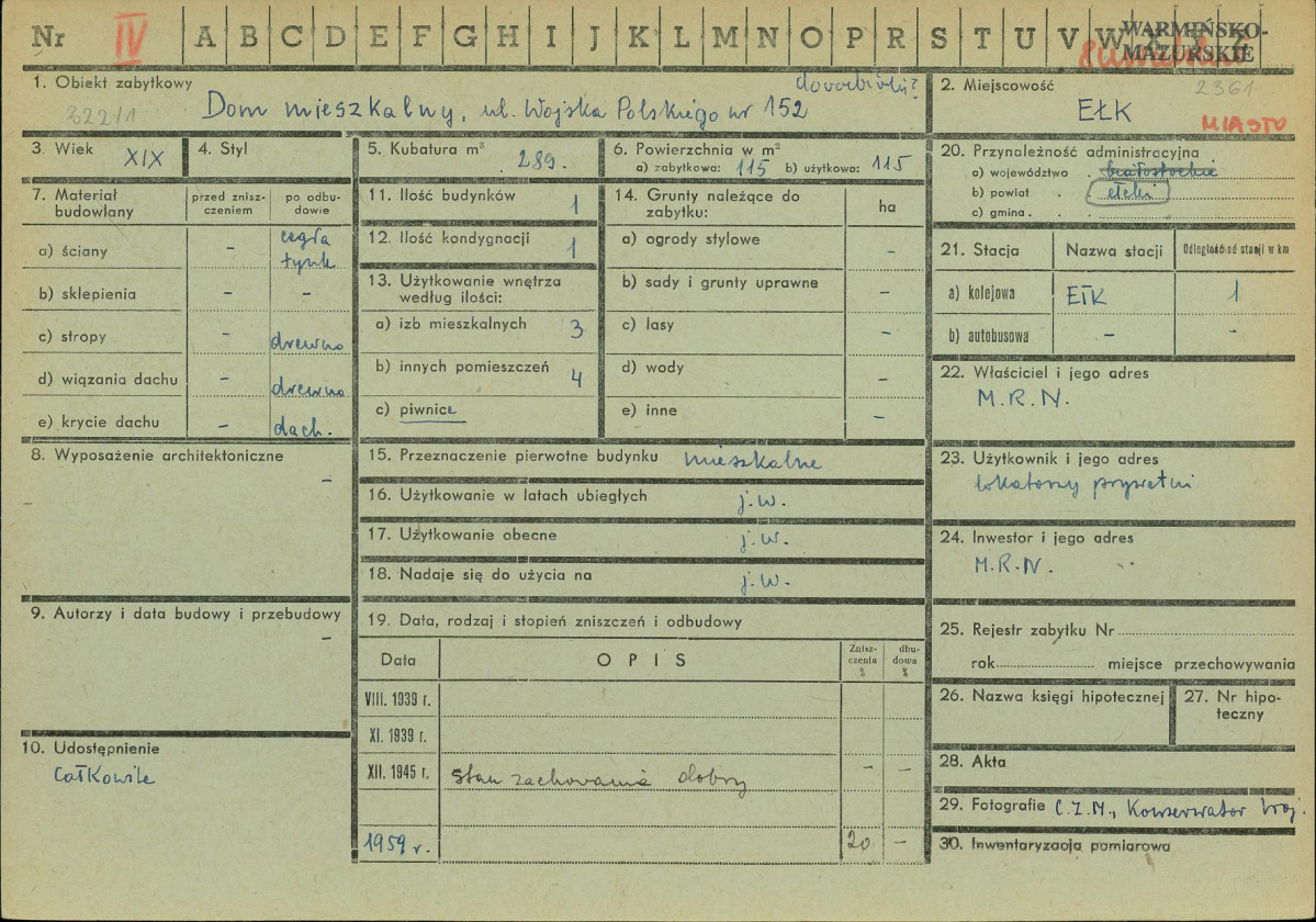 Karta zielona, skan nr 1