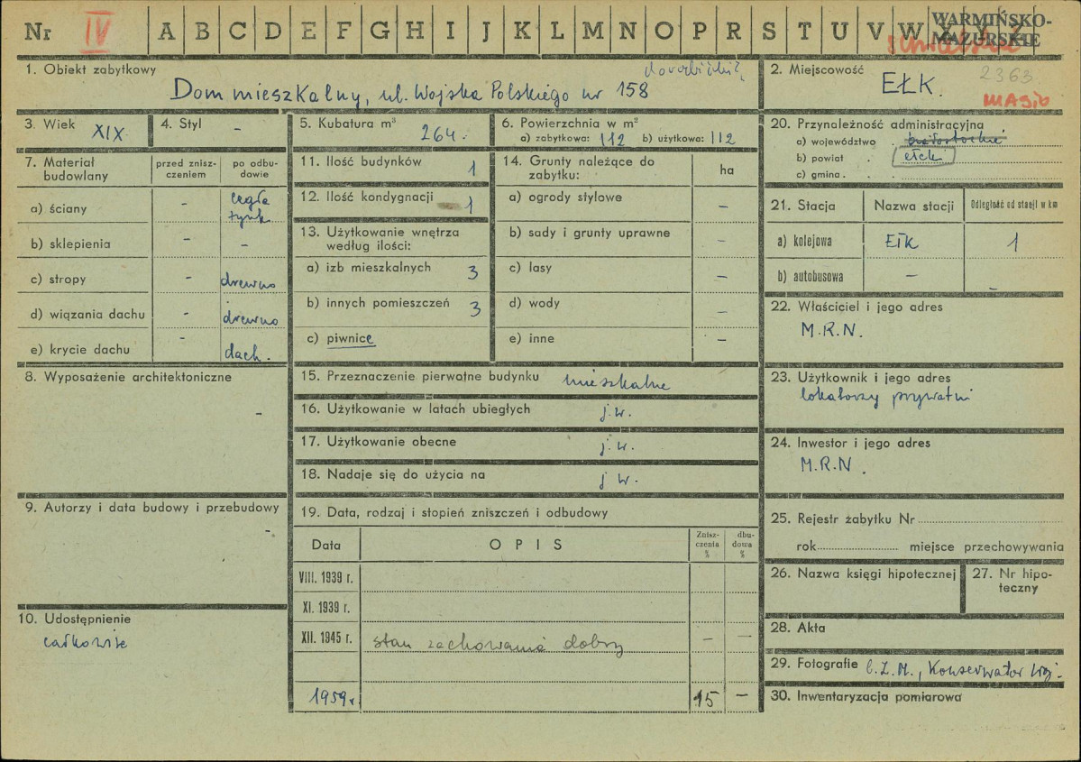 Karta zielona, skan nr 1