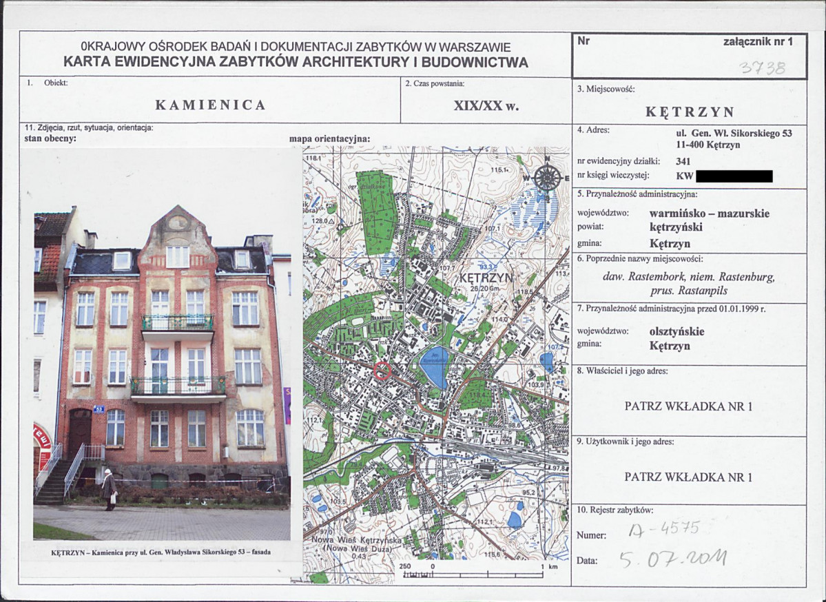 KB - Karta biała, skan nr 1