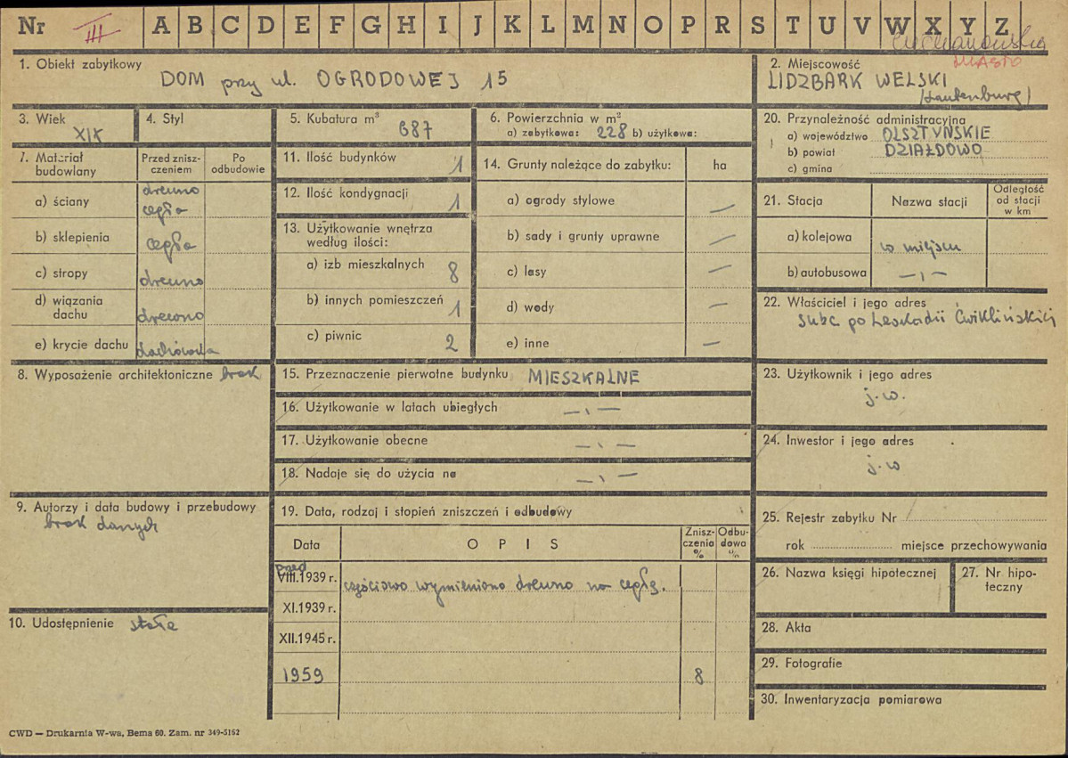 Karta zielona, skan nr 1