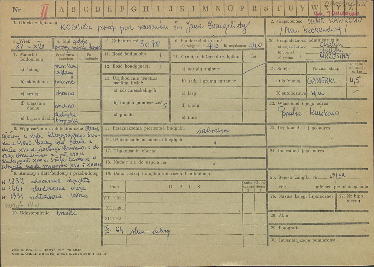 Karta zielona, skan nr 1