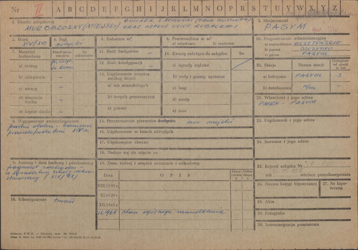 Karta zielona, skan nr 1