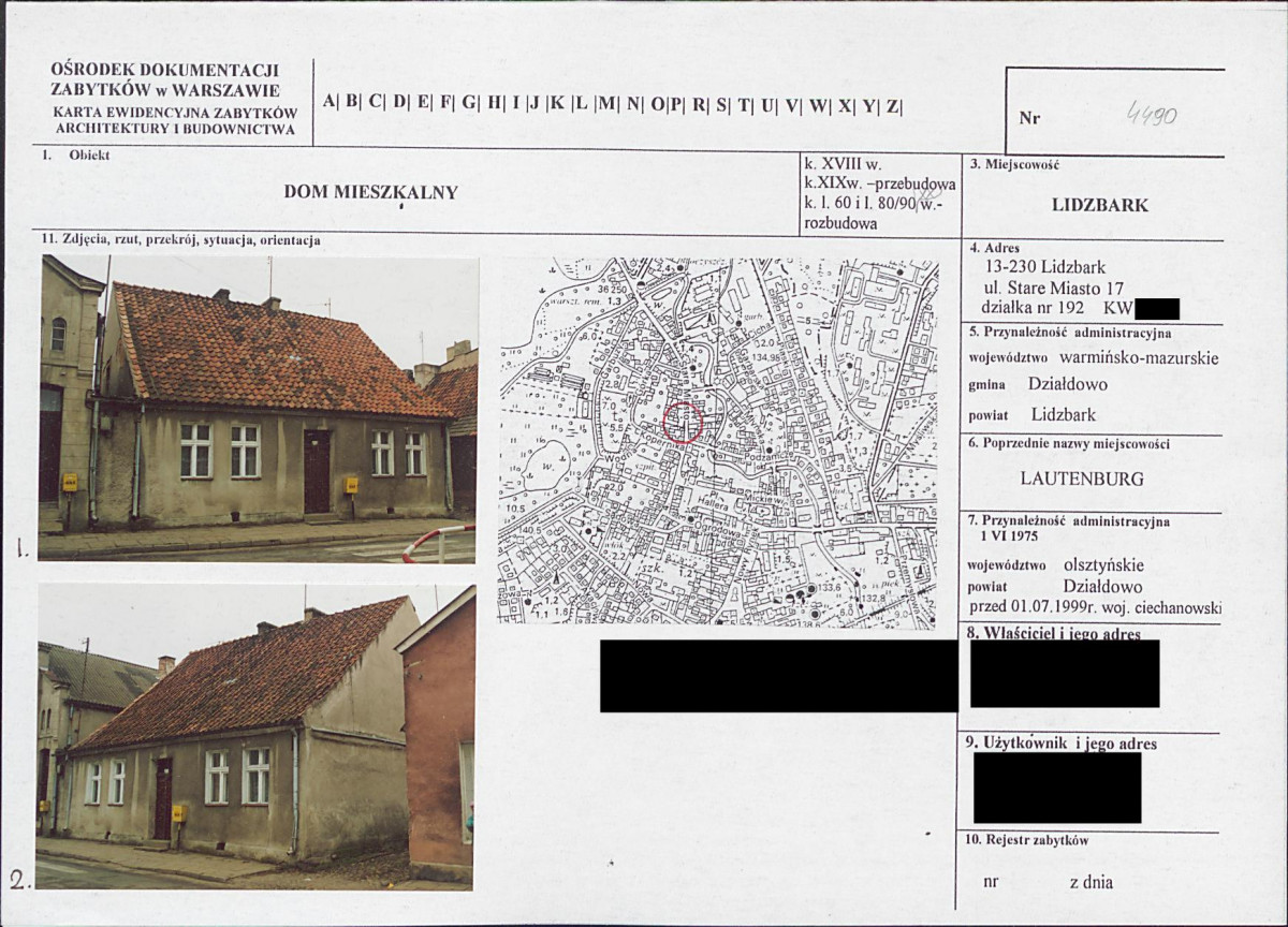 KB - Karta biała, skan nr 1