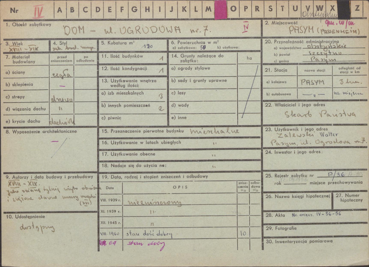 Karta zielona, skan nr 1