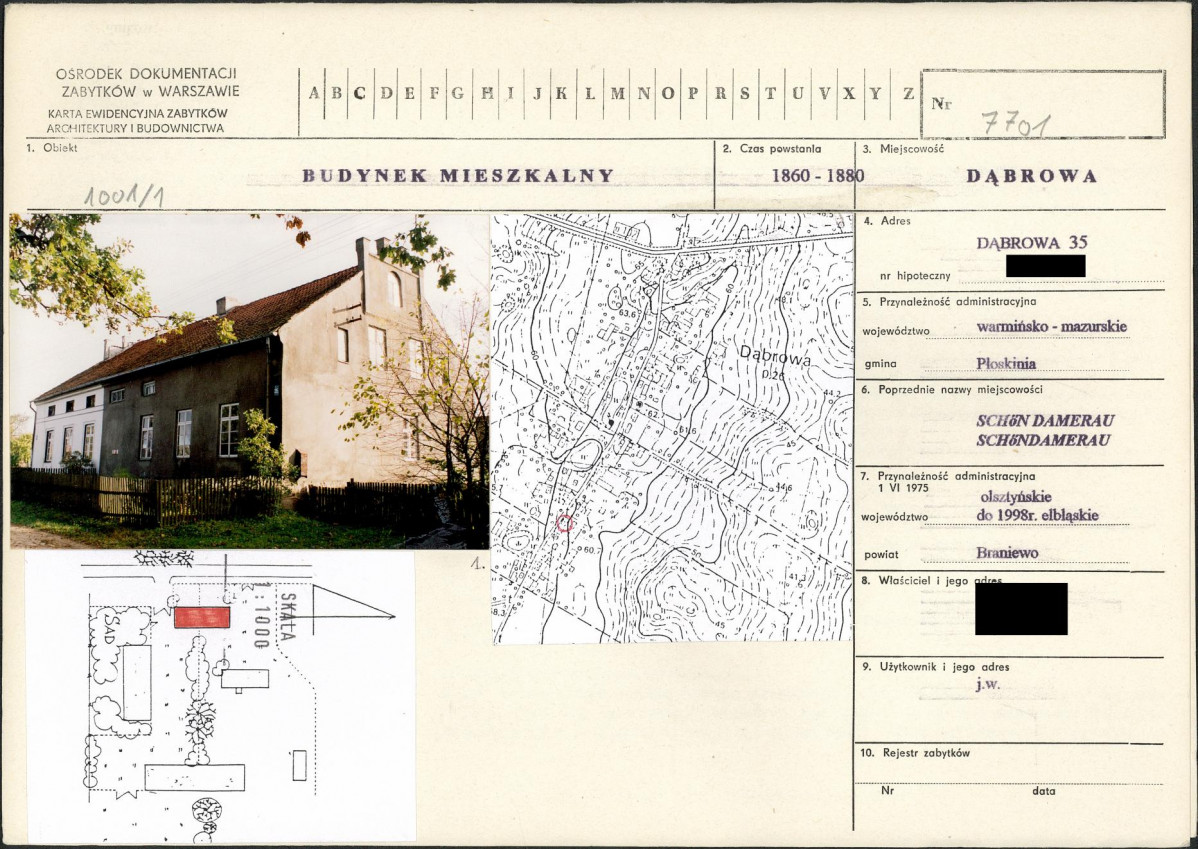 KB - Karta biała, skan nr 1