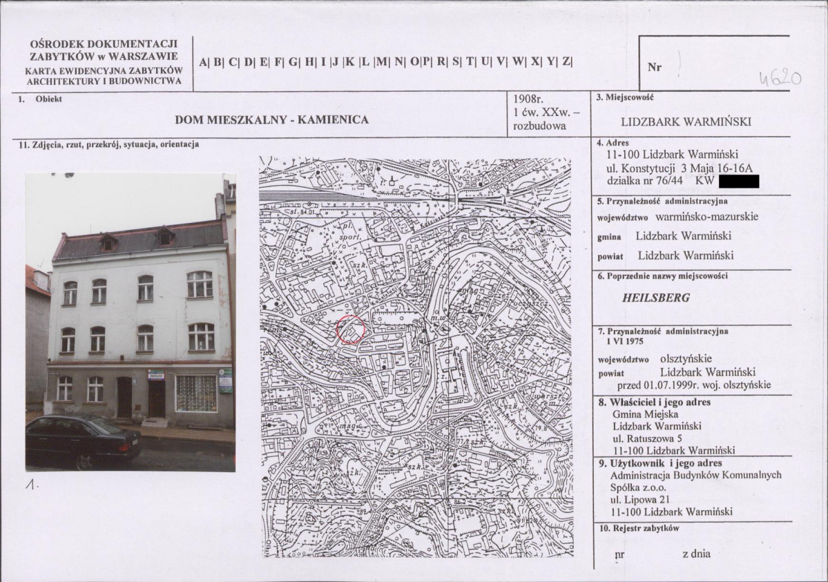 KB - Karta biała, skan nr 1