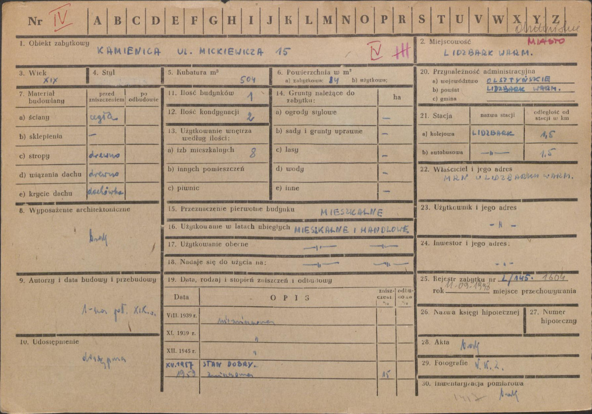 Karta zielona, skan nr 1
