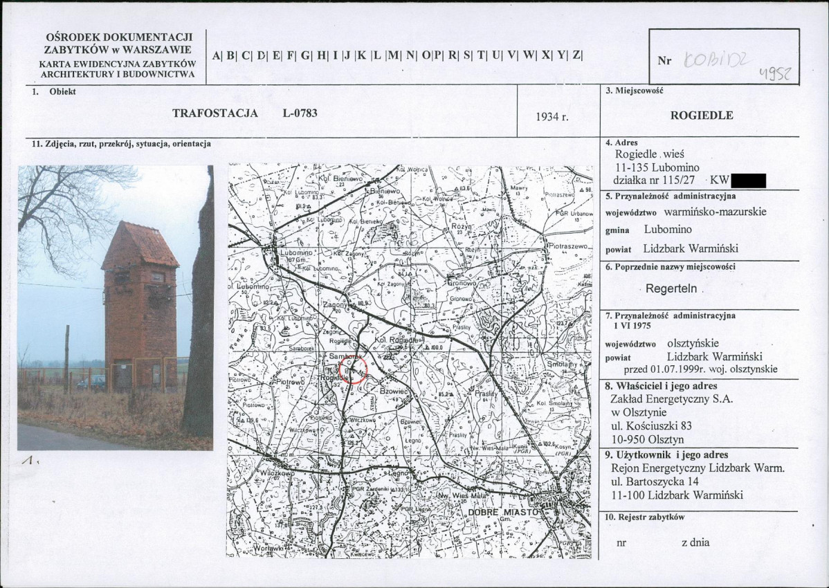 KB - Karta biała, skan nr 1