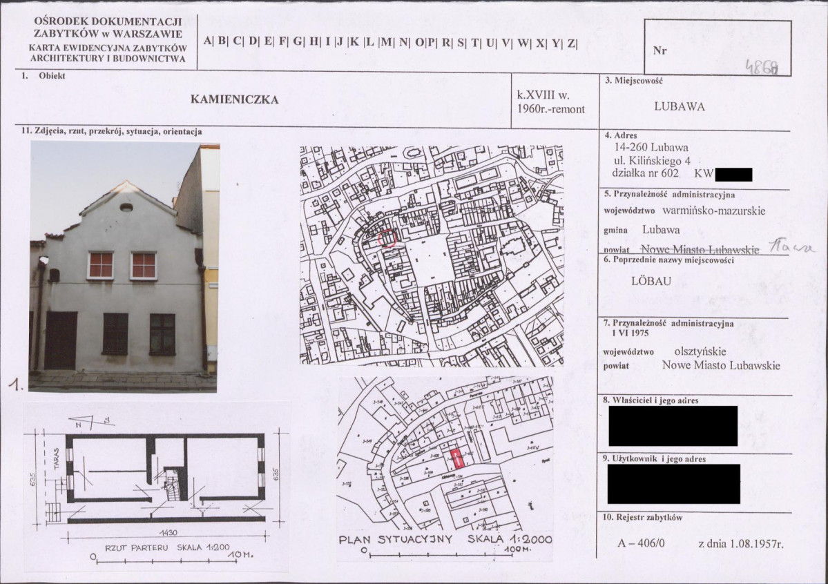 KB - Karta biała, skan nr 1
