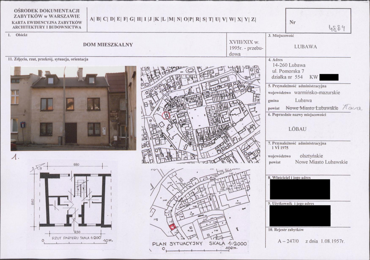 KB - Karta biała, skan nr 1