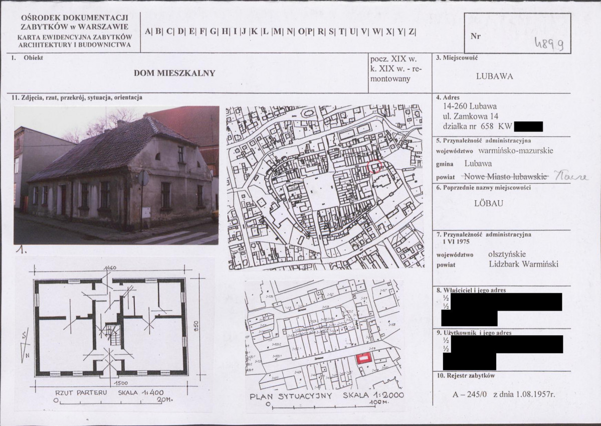 KB - Karta biała, skan nr 1