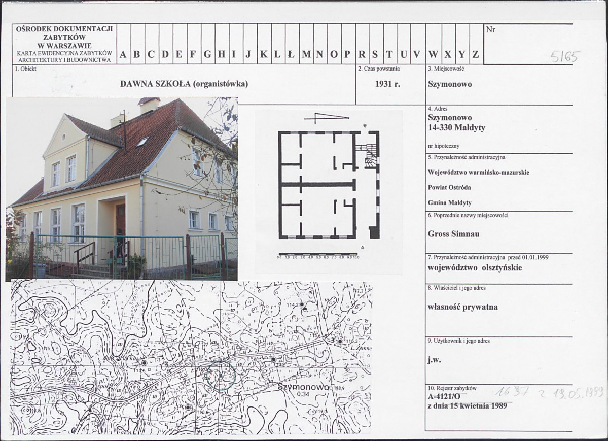 KB - Karta biała, skan nr 1