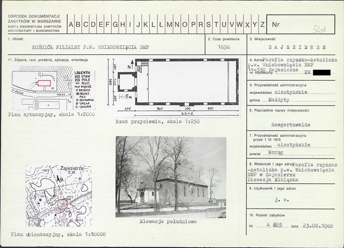 KB - Karta biała, skan nr 1