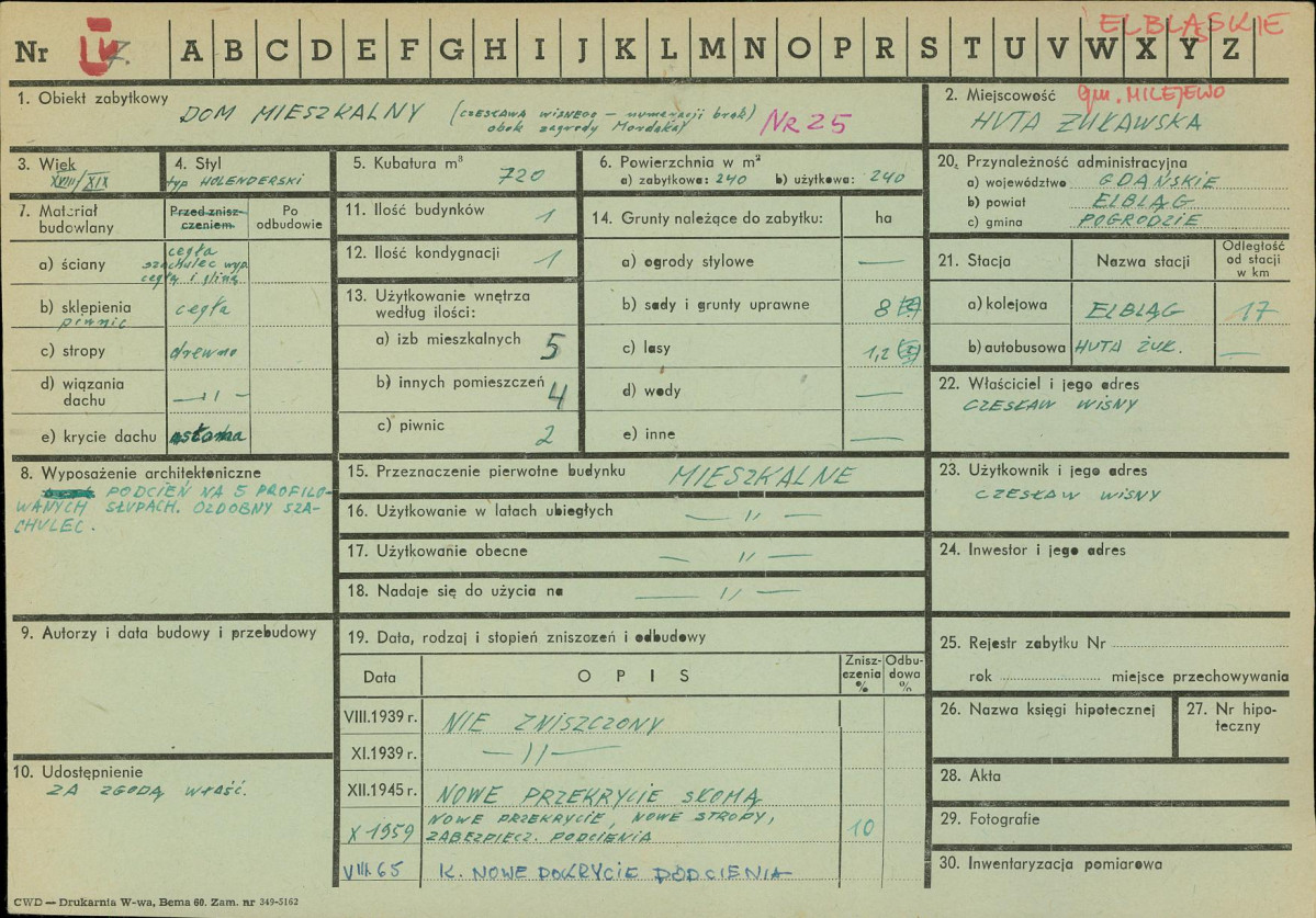 Karta zielona, skan nr 1