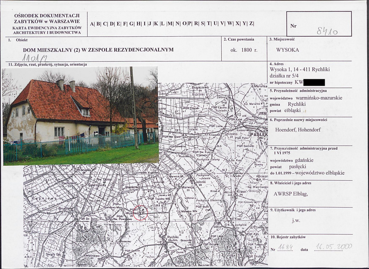 KB - Karta biała, skan nr 1