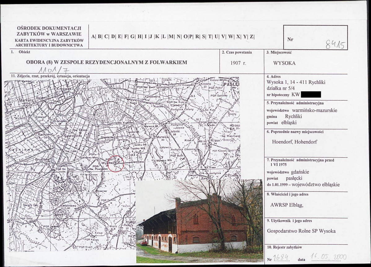 KB - Karta biała, skan nr 1