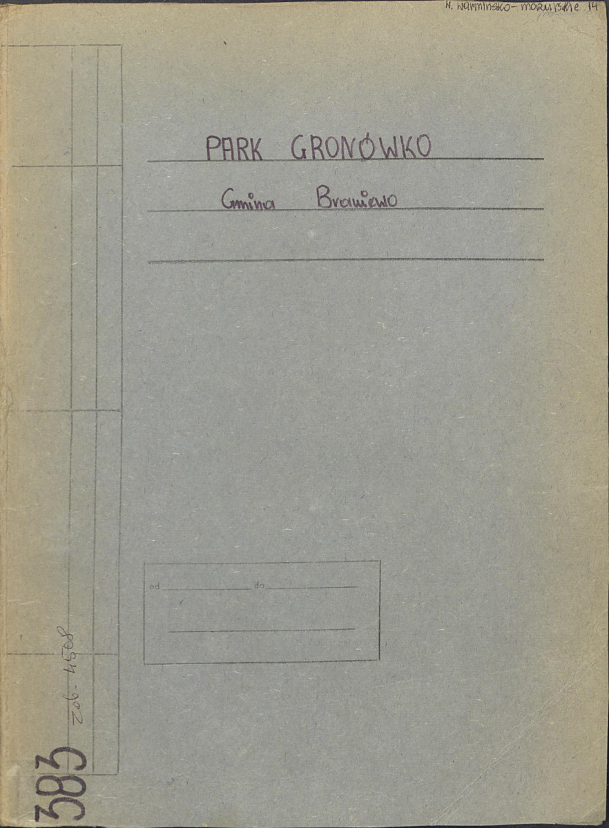 Ewidencja parkowa, skan nr 1