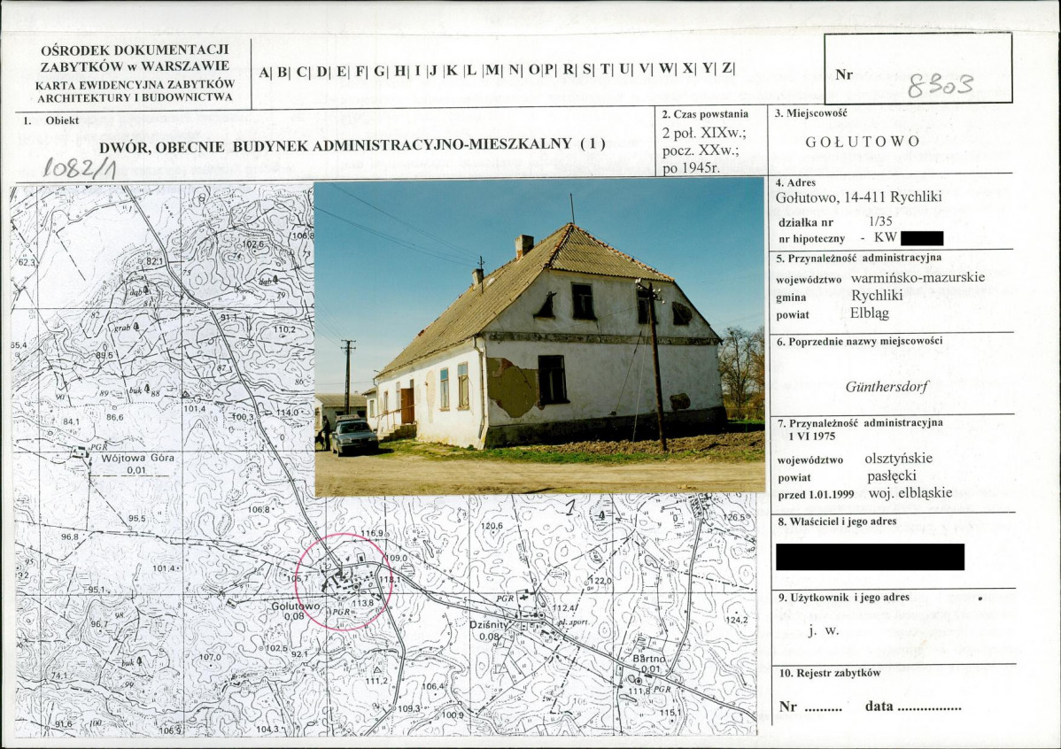 KB - Karta biała, skan nr 1