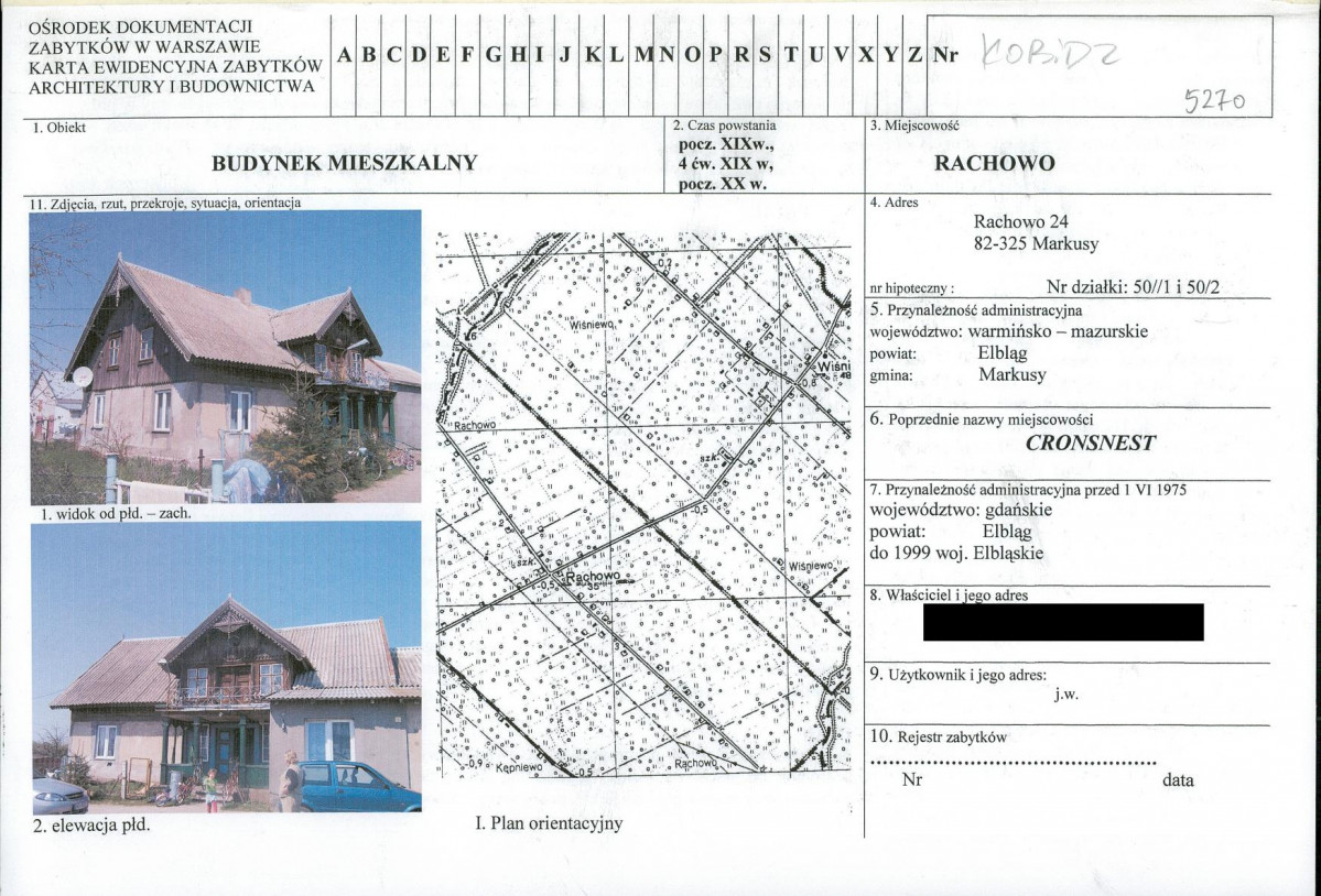 KB - Karta biała, skan nr 1