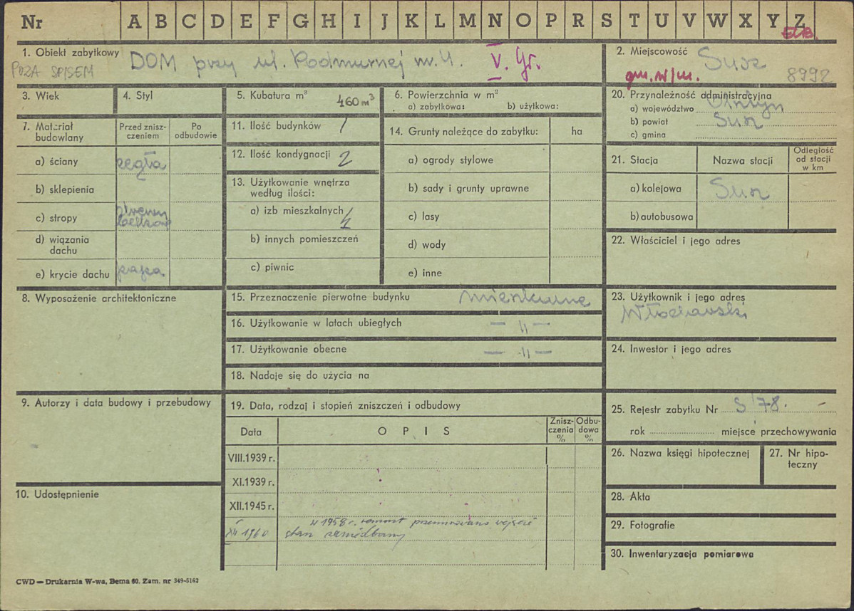 Karta zielona, skan nr 1