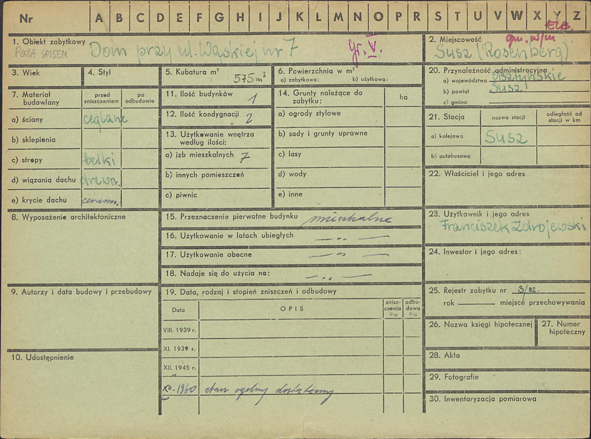 Karta zielona, skan nr 1