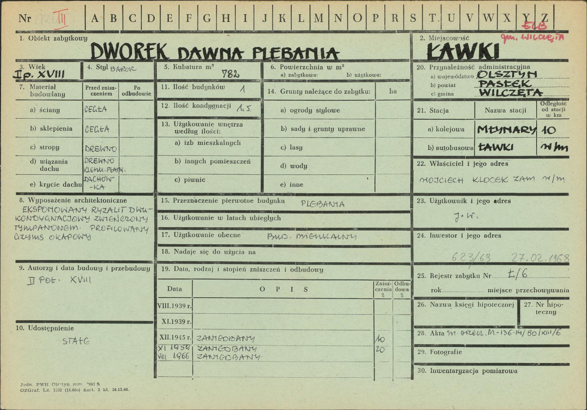 Karta zielona, skan nr 1