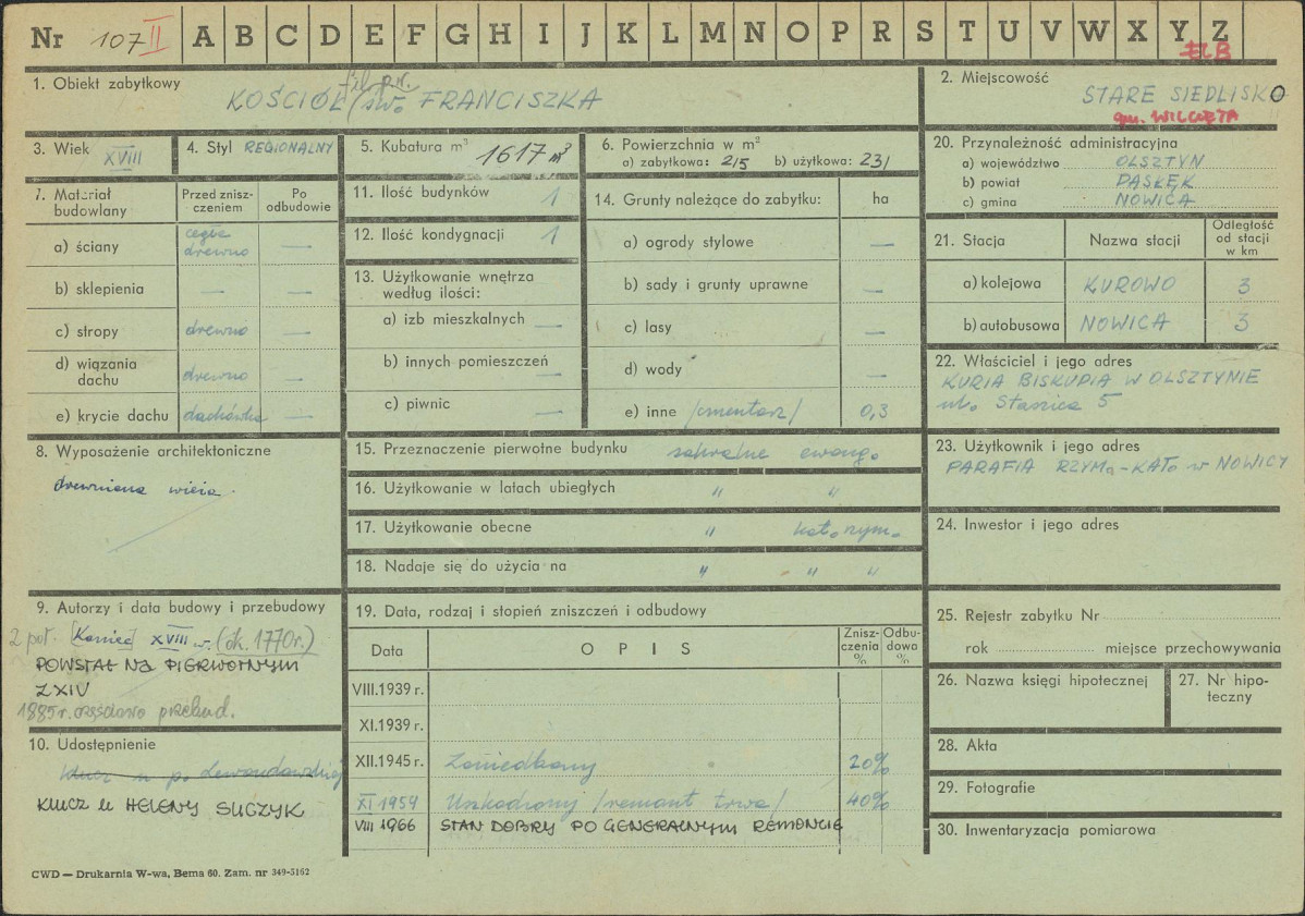 Karta zielona, skan nr 1