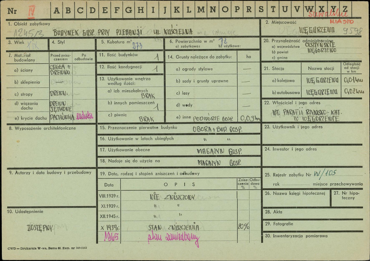 Karta zielona, skan nr 1