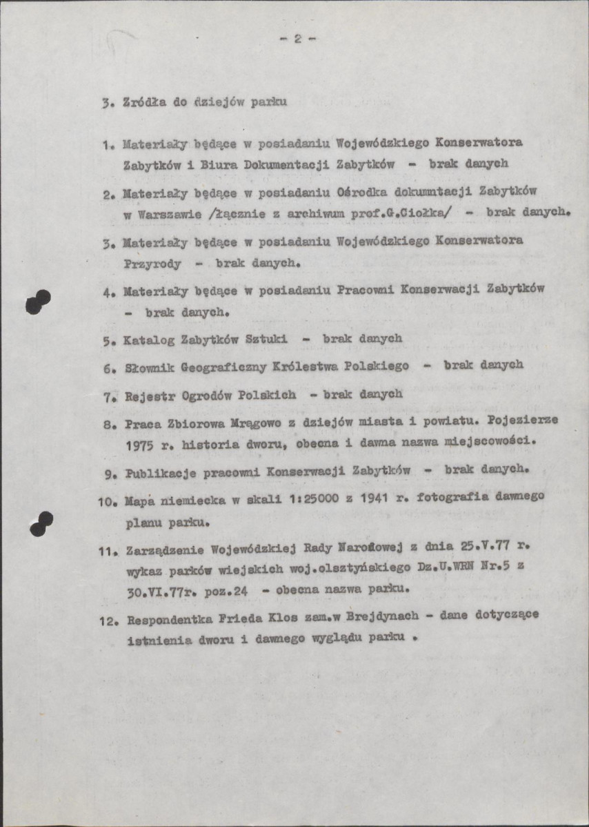 Ewidencja parkowa, skan nr 10